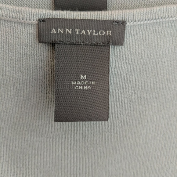 [Ann Taylor] Silk & Cashmere Tank + Cardigan Set - Picture 2 of 5
